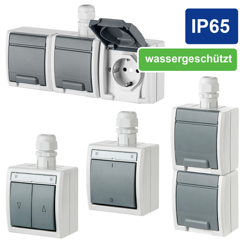 Aufputz schalter taster - schalter, /